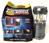 New Bell + Howell TacLight Compact Collapsible Battery Powered Portable LED Lantern | 8" Tall Opened, 4.25" Compacted - 2