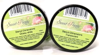 2 New Sweet Poppy Stencil Dimensions Paste | Glossy White & Translucent | 150ml ea