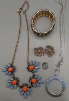 Vintage Jewellery Collection Necklaces & Bracelet are Signed