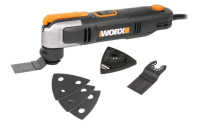 New | Worx 2.5A Variable Speed Oscillating Multi-Tool With Accessories | Model # WX686L Retails For $89.99/ Tested & Working *