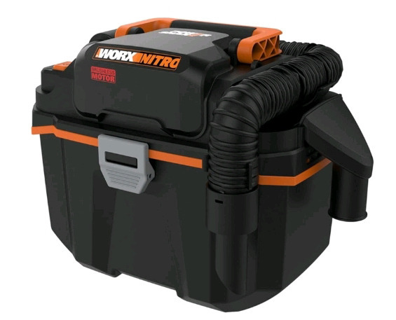 New | Worx Nitro 20V 2.1 Gal Cordless Power Sharing Wet/Dry Vacuum | Tool Only | Model# WX031.9 * Retails For 299.99/ Tested & Working *