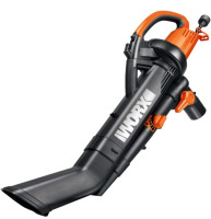 New | Worx Trivac 12 Amp All-In-One Blower/ Vac / Mulcher | 210Mph Top Speed | Model # WG505 * Retails For $129.99