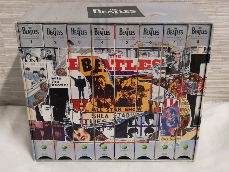 Vintage THE BEATLES ANTHOLOGY VHS Set