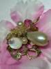 Outlandish Geko Faux Pearl Sequin Brooch - 2