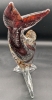 Sizeable Murano-Style Art Glass Fish Figure | 9.75" Tall - 4