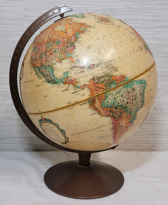 Vintage Replogle 12" Diameter Glode World Classic Series .