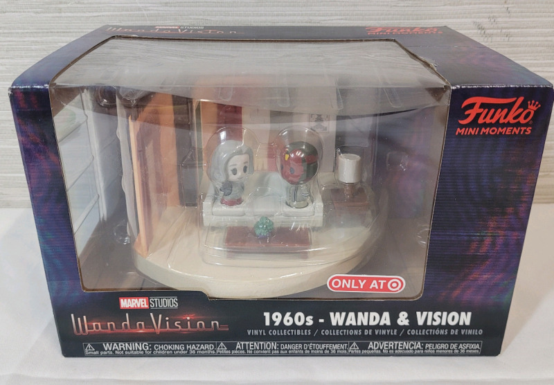 New - Funko Pop! Mimi Moments " WandaVision - 1960s Wanda & Vision "