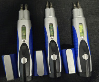 2 New & 1 Not Current Multi-Purpose Flashlight, Level & Screwdriver Pens( Compact and Convenient )