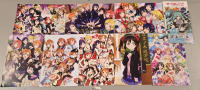 Assorted Anime Lot | Stickers Wall Scroll Posters & More