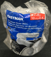 New | Eastman Aluminum Dryer Duct ( 4" In x 8' Feet )