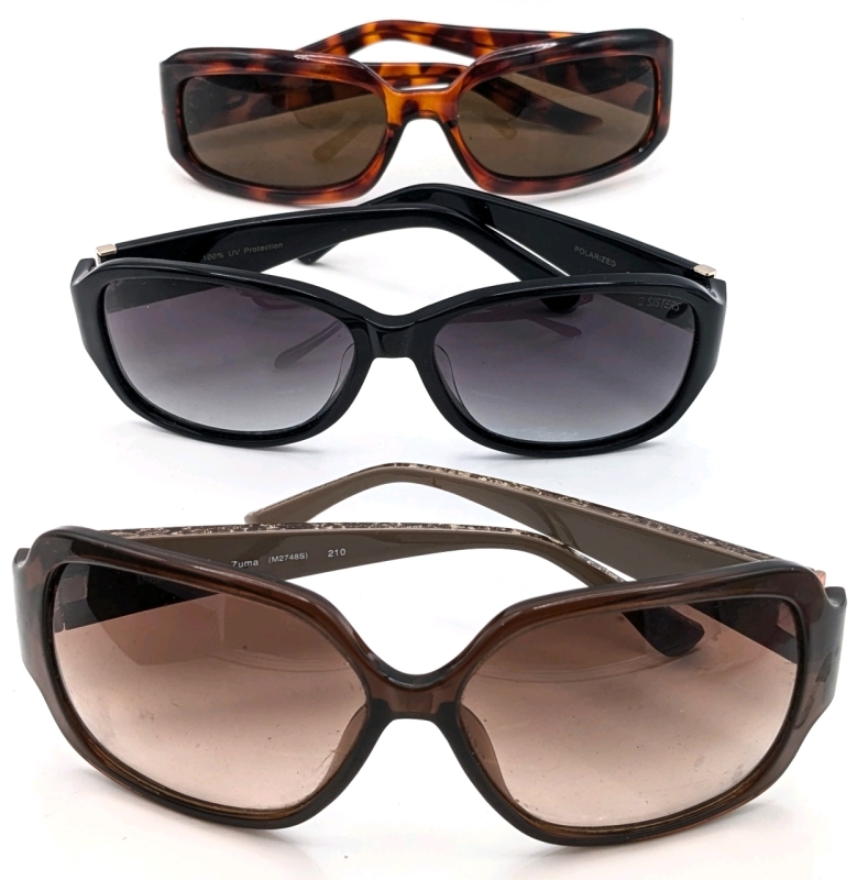 3 Pairs of Sunglasses | Michael Kors Zuma M2748s | (scar de la Renta Tortoiseshell & 2Sisters