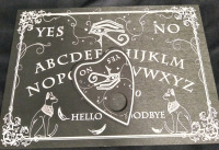 New 12x8" Wooden Ouija Board