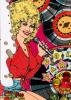 Wow! Genuine Bally Williams Factory Replacement Dolly Parton Wooden Pinball Machine Top ©1979 | Retails for Over $1,000! - 2