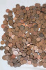 6+lbs Canadian Pennies . Various Dates & Condition - 2