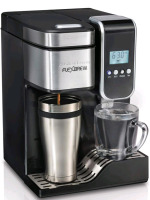 New | Hamilton Beach Flex Brew Coffee Maker with Hot Water Dispenser | Compatible With K-Cups & Ground Coffee | Model# 49988C * Retails For $165*<br/>