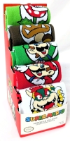 New Size 6-10 | SUPER MARIO 5-Pack Heroes & Villains Crew Socks