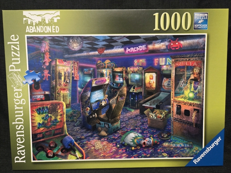 New 1000Pcs Puzzle | Ravensburger: Abandoned Arcade Puzzle ( 27" x 20" )