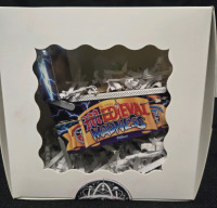 New Sealed | Miniature Display "Ye Olde Medieval Madness" PinBall Machine | Box Measures 6" x 6"