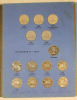 1922 - 1960 Canadian Nickel Collection in Blue Book . Missing 1925 , 1926 -near & far . - 4