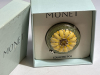 Monet Rhinestone Daisy Trinket Box Logo Box & Rhinestone Bow Brooch - 2