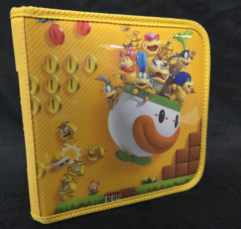 New | Nintendo Super Mario Bros. 2 Carry Case For 3Ds | Holds 27 Games