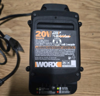 New | Worx 20V Power Sharing Battery & Charger | Model Numbers Are WA3575 & WA3881 * Retails For $80+