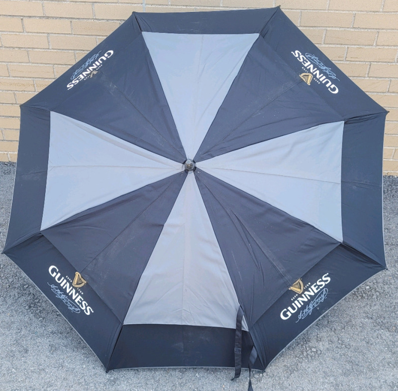 Guinness Beer Black Golf Umbrella