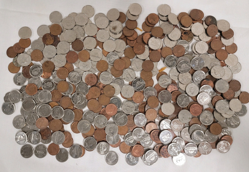 Canadian Nickel & Penny Lot .