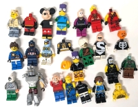 Assorted Lego Mini-Figs Mix n Match Pieces | 1.75" Tall