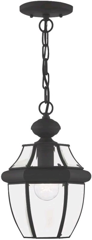 New Open-Box Livex Lighting Contemporary Modern Monterey Outdoor Pendant Light | Model 2152-04 | Retails for $150!