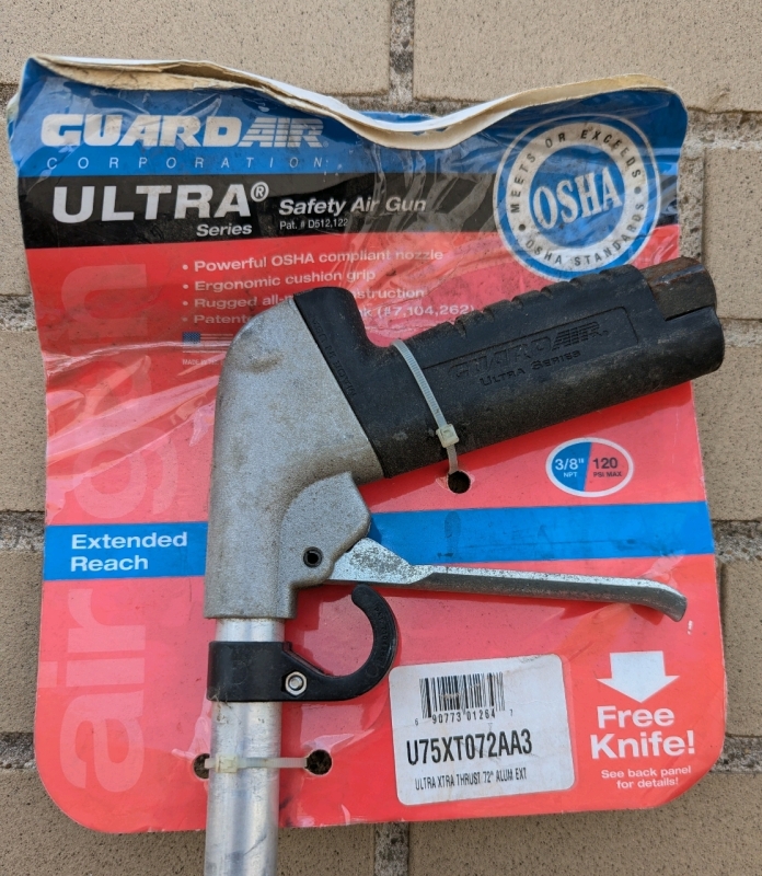 New (with Marks from age) GuardAir Safety Air Gun.