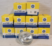 New - GE 4880 CIM Headlamp LightBulb . Ten (10) Bulbs