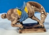 Ceramic Horse Figurine. 3" Tall Figure. No Chips or Cracks.