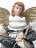 New Holiday Time Angel Christmas Tree Topper | 17" Tall - 2