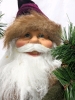 2" Tall Sitting Santa Father Christmas Figure - 2