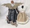 13" - 16.5" Tall Angel Christmas Tree Toppers - 4