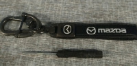 New Mazda Car Key Holder with Leather Strap