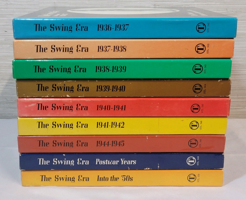 Time Life Records Presents : The Swing Era 1936 - Into The 50s . Nine (9) Box Sets , 3 LPs in Each Box