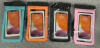 4 New Waterproof Phone Pouches 9x4"