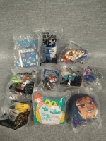 10 New Assorted Sealed happy meal toys