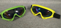 2 New 7" Ski Googles