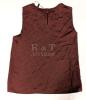 New THEORY Straight Shell 100% Silk Top Georgette Size Large - 3