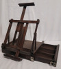 Wooden Tabletop Artist Travel Easel with Storage Drawer . Holds Upto a 34" tall Canvas . Easel measures 16.5"×14"4.5" when Packed-Up - 2