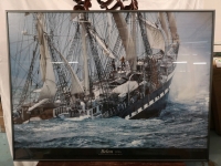 Framed Ship Print - Belem 1896 Collection Pecheur D'Images