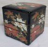 Three (3) Cuff Link Sets and Gettysburg Tie Clip & Asian Theme 3-Tier Jewelry Box - 4