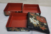 Three (3) Cuff Link Sets and Gettysburg Tie Clip & Asian Theme 3-Tier Jewelry Box - 5