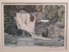 Signed Framed Print - Magpie River Falls - Michael Cleary - 2