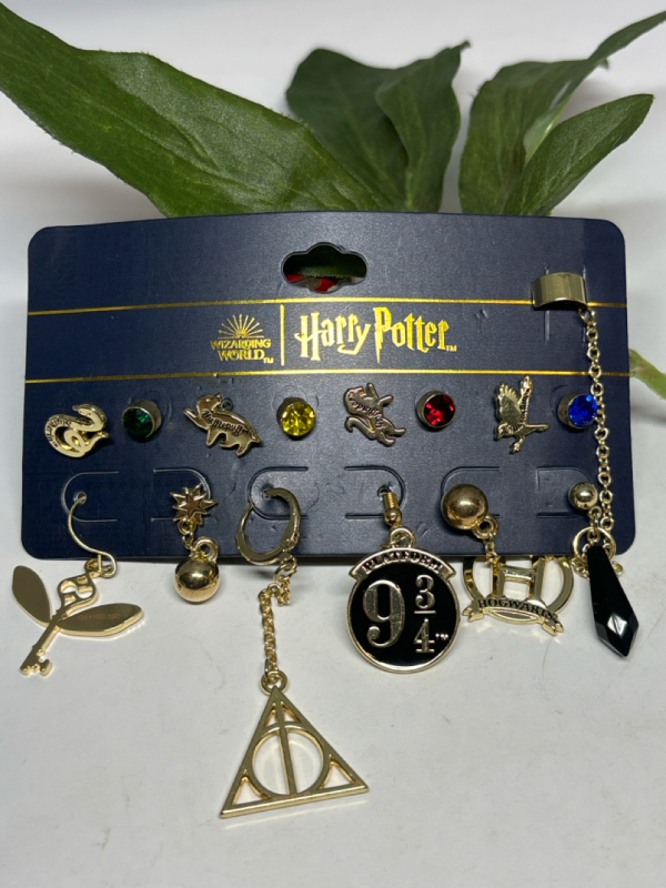 Classic Harry Potter Mismatched Jewelry on Card