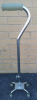 4 Footed Metal Cane with Adjustable Height - 3