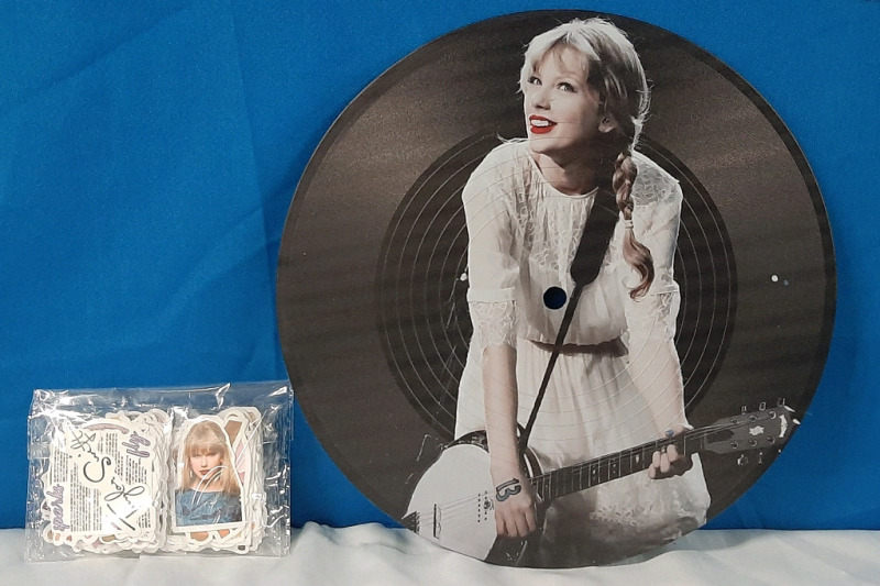 Taylor Swift Wall Decor + 100 Stickers - 1ft diameter